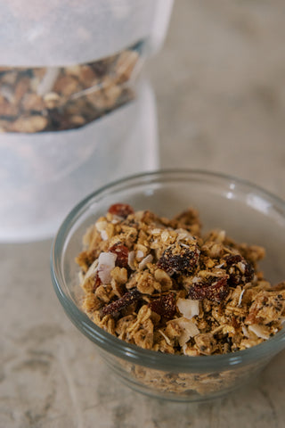 Cranberry Maple Almond Granola